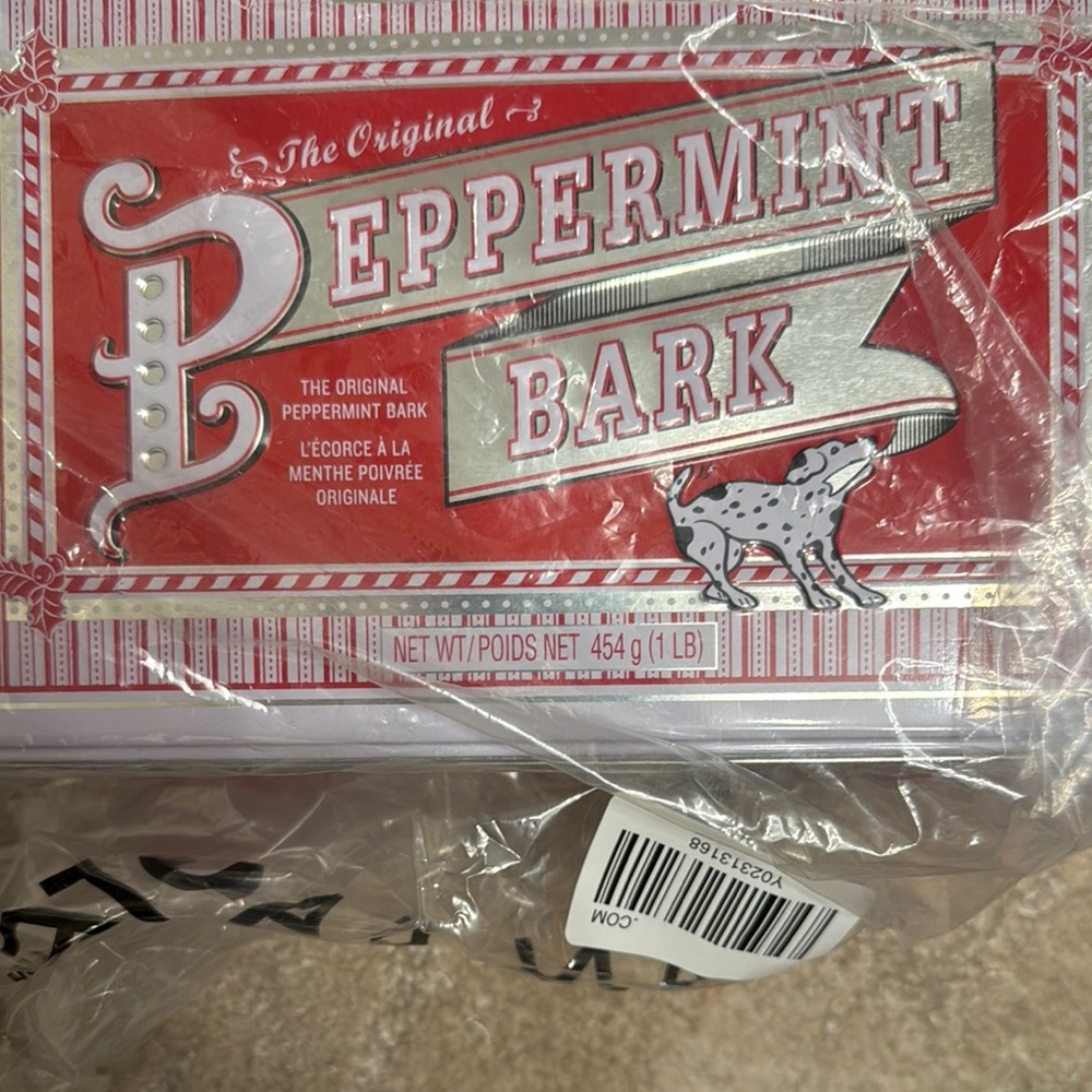 The Original Peppermint Bark Tin